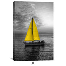 Adventure Yellow Canvas