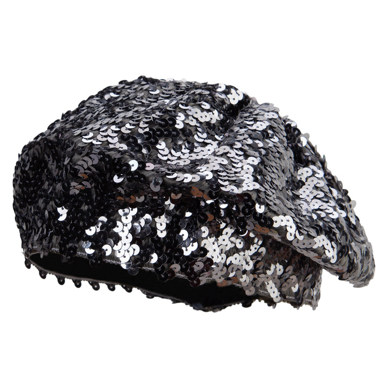 Women's Sequin Beret Hat