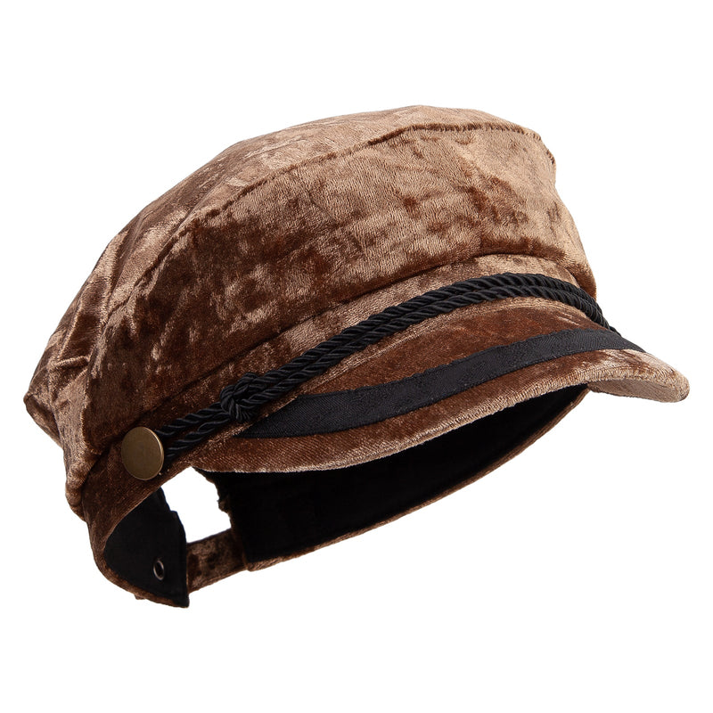 Women's Crushed Velvet Sailor Hat