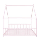 Metal House Bed