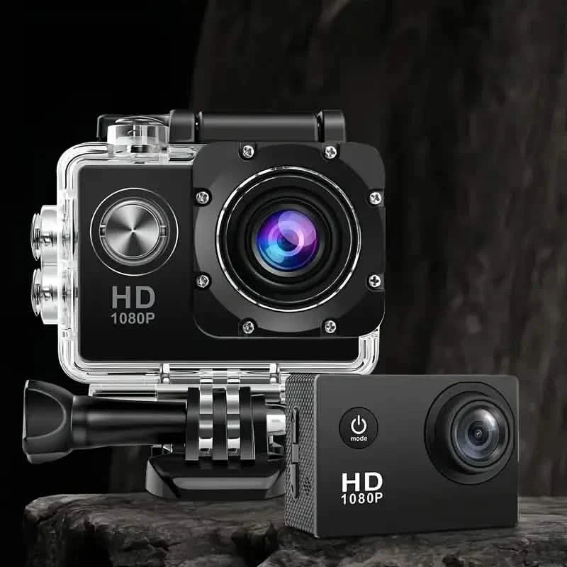 Ultra HD 1080P Action Camera – 140° Wide Angle, Fisheye Lens, LCD Display, photo 3 of 9