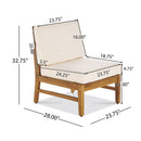 Perla Armless Chair by HouseOfZazla