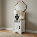 Farmhouse Nightstand, Charging Station & Storage by HouseOfZazla