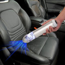 Cordless Handheld Car Vacuum Cleaner 16kPa Powerful Suction with 2 Speeds Filtration LED SOS Light Rechargeable Lightweight Portable Vacuum Cleaner fo