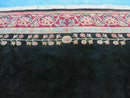 9' X 12' Decorative Chinese Aubusson Hand Knotted Pile Wool Rug Black Nice