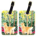 Golden Retriever Luggage Tag
