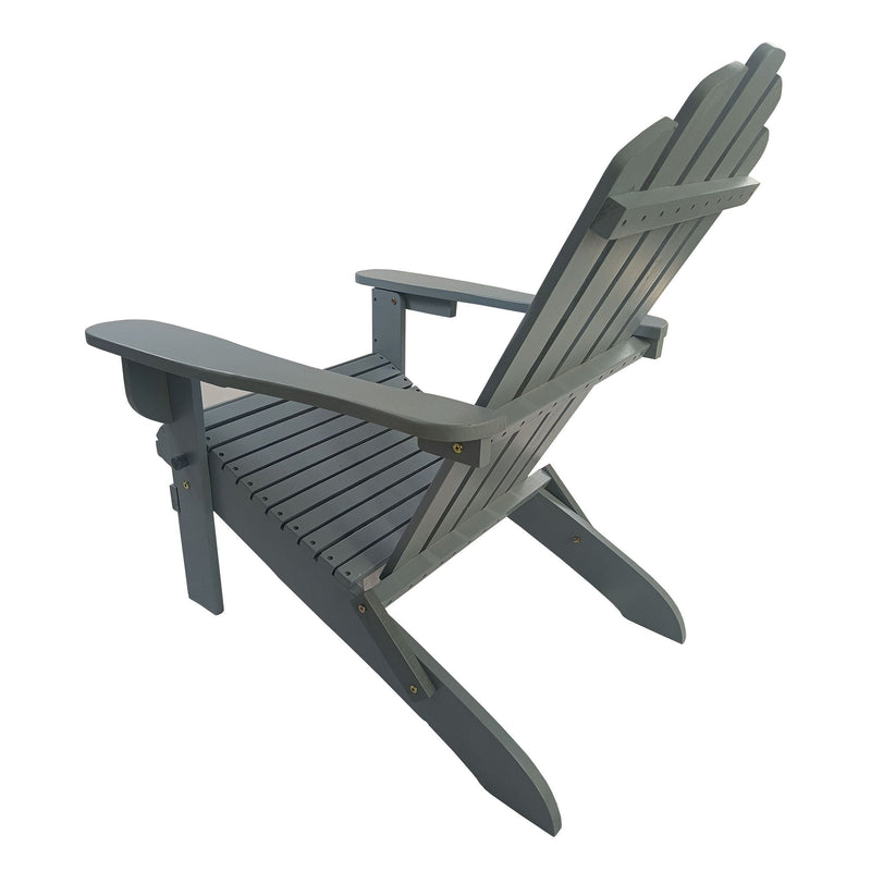 Outdoor Or Indoor Adirondack Chair - Walnut, photo 7 of 8