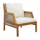 2 Piece Acacia Wood Patio Furniture Club Chair Set by HouseOfZazla