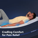 Bedstory Spine Align Pro 13" Twin Firm Cooling Hybrid Mattress by HouseOfZazla