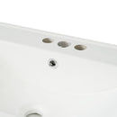 Elegant Bathroom Vanity With Ceramic Sink And Versatile Storage by HouseOfZazla