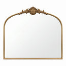 32''x24.4'' Baroque Vintage Arched Wall Mirror