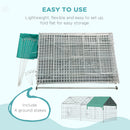 87" Small Animal Playpen, Pet Playpen Yard Fence for Rabbits, Chicken, Chinchillas with Roof for Indoor & Outdoor, Green