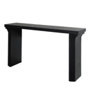 Console Table With Decorative Molding