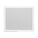 LED Bathroom Vanity Mirror Wall Mounted Adjustable / Warm / Natural Lights Anti-Fog Touch Switch With Memory Modern Smart Large Bathroom Mirrors