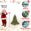 4FT Full-Shape Christmas Tree with 150 UL Lights