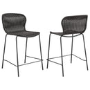 Mckinley - Counter Chair (Set of 2) Seat - Brown