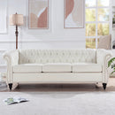 Rolled Arm Chesterfield 3 Seater Sofa by Unique Piece Furniture