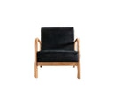 Classic Mid-Century Modern Accent Chairs, Open Framed Armchair With Cushioning by Unique Piece Furniture
