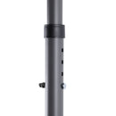 Manual Retractable Patio Awning, UV Resistant Sun Shade With No Drill Installation