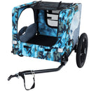 Outdoor Heavy Duty Collapsible Pet Bike Trailer with 16-Inch Wheels by HouseOfZazla
