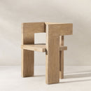 Avenel - Sculptural Block Accent Chair by HouseOfZazla