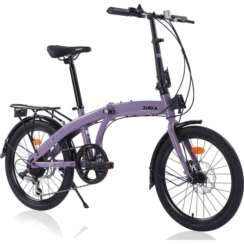 20" Folding Bike Steel Frame 7 Speed City Bike