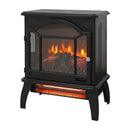 3D Flame Electric Infrared Quartz Fireplace Stove With Remote Control by Unique Piece Furniture