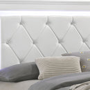 Blaze - Modern Bed With LED Headboard by HouseOfZazla