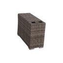 Modern Patio Rattan Sectional Set With Cushions by Unique Piece Furniture
