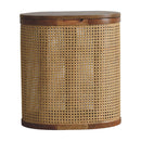 Larissa - Lid Up, Storage Stool - Oak by Unique Piece Furniture