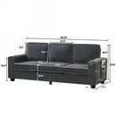 3 Seater Compact Sofa For Living Room by HouseOfZazla