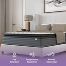 Isabella - 14" Hybrid Pillow Top Mattress by Unique Piece Furniture