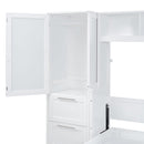 Space Saving Murphy Wall Bed With Closet And Drawers by HouseOfZazla