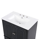 Bathroom Vanity With Sink, Soft Closing Door, Multi Functional Storage by HouseOfZazla