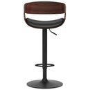 Archer - Adjustable Swivel Bar Stool - Black by HouseOfZazla