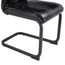 Alligator Skin Upholstered Dining Chairs