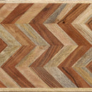 Artisan Handcrafted Mango Wood Bench Rustic Boho Style - Natural by HouseOfZazla