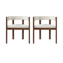 Dining Arm Chair Set of 2 by HouseOfZazla