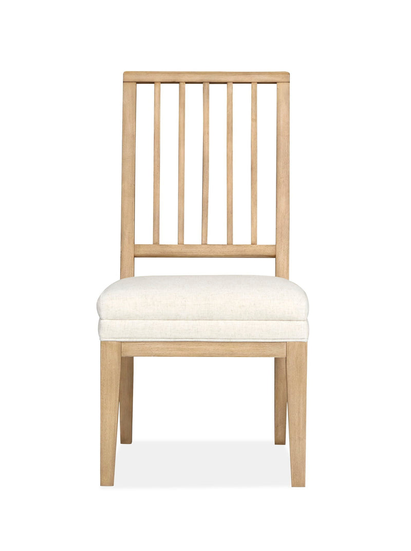 Coventry - Upholstered Side Chair With Solid Wood Back (Set of 2) - Honey Wheat, photo 6 of 7