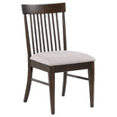 Burns - Dining Side Chairs (Set of 2) - Walnut by HouseOfZazla