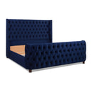Brooklyn - Tufted Panel Bed Headboard And Footboard Set by HouseOfZazla