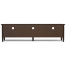 Warm Shaker - Handcrafted Low TV Media Stand