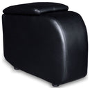 Greenfield - 3 Seater Home Theater With 2 Wedge Consoles - Black