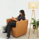 Callan - Swivel Chair - Tan by HouseOfZazla