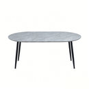 Extensible Table, Dining Table, Office Table, Coffee Table Metal Leg