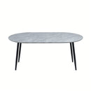 Extensible Table, Dining Table, Office Table, Coffee Table Metal Leg by Unique Piece Furniture