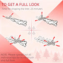 Artificial Flocked Christmas Tree with Snow Tips
