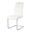Modern Dining Chairs With Padded Seat And Metal Legs by HouseOfZazla