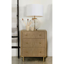 3 Drawer Nightstand With USB Ports - Brown by HouseOfZazla