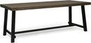 Outdoor Acacia Wood 3 Piece Picnic Dining Set